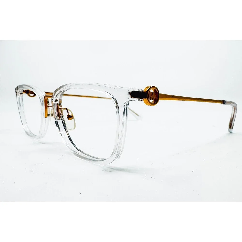 Michael Kors Eyeglasses Womens Clear Gold Square MK3050 51-18-140